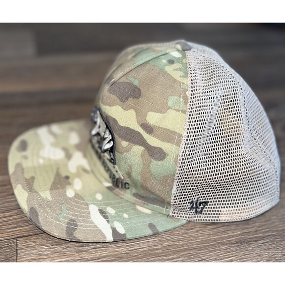 Baseball Cap California Republic Cali Bear Snapback Adjustable Hat Men CAMO - Picture 4 of 7